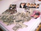 *BEATLES* Max Factor Box Full Of 60+ 1960's Newspaper / Magazine Clippings
