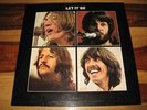 THE BEATLES LET IT BE ORIGINAL 1970 VINYL LP EX/EX CONDITION