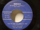 Bruce Marvello & the Red Coats- Teen Age Broken Heart- Rare 45 NIKKO records,KY