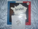 BRUTAL COMBAT LP + Bonus EP OI SKINHEAD PUNK 12