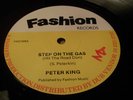 Peter King 'Step On The Gas/Ten Commandments Of An MC - 1ST Press 12'': Ex+