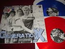 GENERATION X - RECORDED LIVE 2 x LP  ( RED and BLUE  WAX ) BILLY IDOL , CLASH,