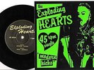 EXPLODING HEARTS Modern Kicks 7” GREEN COVER Black Vinyl Pelado Records POWERPOP
