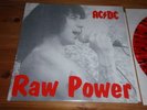 AC/DC LP Raw Power  Multicolor Vinyl