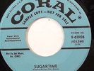 CHARLIE PHILLIPS Sugartime NM CORAL rockabilly PROMO 45 Buddy Holly HEAR MP3