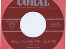 Buddy Holly 45 Rock Around With Ollie Vee 1956 Rockabilly 1963 Canada Release M-