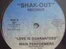 MODERN SOUL BOOGIE 12'' Main Performers - Love Guaranteed 