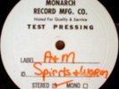 SPIRITS & WORM s/t 1969 test pressing lp VG PSYCH