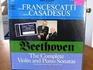 BEETHOVEN Complete Violin and Piano Sonatas FRANCESCATTI Columbia D4S 724 mint