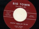 R&B ROCKER BW/ BLUES--BIG TOWN--JIMMY WILSON--HEAR BOTH-1954