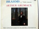 BRAHMS Violin Concerto Arthur Grumiaux  LP Classical AMSTERDAM Eduard Van Beinum