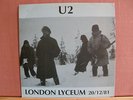U2     LIVE  London Lyceum  20/12/81