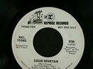 Neil Young PROMO 45 Sugar Mountain b/w Loner VG++ Vinyl 7''