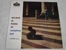 WILBUR DE PARIS - At Symphony Hall  UK Pressing 1957 EX Maroon Label RARE