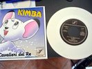 7” SIGLE TV KIMBA VINILE BIANCO CAVALIERI DEL RE RARO MINT