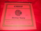 Dewey Terry Chief rock funk 1972 promo labels on Tumbleweed