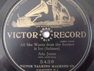  Ada Jones - All She Wants from the Iceman is Ice -on Victor 5439