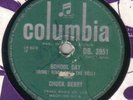 CHUCK BERRY - School Day (Ring Ring Goes The Bell) / Deep Feeling 78 rpm disc