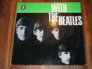 WITH THE BEATLES LP Odeon STO 73568 weiß gold rar VG+