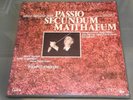 BACH PASSIO SECUNDUM MATTHAEUM FURTWANGLER GRÜMMER DIESKAU 3 LP CETRA /249