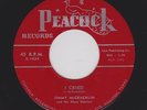 '53 Texas Bluesy Shuffler JIMMY McCRACKLIN I Cried/The End PEACOCK Hear BOTH Now