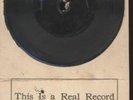 78 RPM RARE 1920s 3 INCH AD RECORD FOR CALIFORNIA CHAMBER OF COMMERCE / VG+++E-