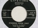PAUL McDOWELL rockabilly 45 on LIFETIME “Standing Room Only” NM rare HEAR