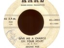 ARCHIE POE on Karl Ohio Country Bop 45 Guitar Breaks Hear
