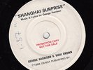 GEORGE HARRISON VICKI BROWN Shanghai Surprise One-sided Promo UK 45 VG++ Beatles