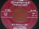 Rare Rockabilly KUF LINX (JOHN JENNINGS) - Eyeballin' - Challenge   LISTEN