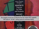 * CLASSIC RECORDS - 200 grams -  EVEREST - SDBR-3040 - HINDEMITH/MOZART/FUCHS *