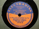 Electradisk 1916 Pennsylvania Collegians Million Dreams Put Out Lights Jazz 78