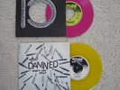 The Damned Don't Cry Wolf Belgian Yellow Vinyl Pic + Pink Vinyl UK Stiff Buy 24