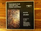 Roland Kayn, simultan, Kybernetische Musik,  Vinyl-Box, seltene Rarität von 1977