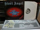 STEEL ANGEL-KISS OF STEEL LP SORTILEGE,H-BOMB,BLASPHEME,ADX,CROSSFIRE,DECOYPARIS