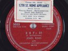 Hear Jump R&B 78rpm JEWEL KING 3 X 7 = 21 IMPERIAL 118
