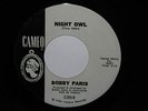 NIGHT  OWL  /  BOBBY  PARIS