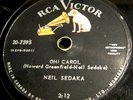 Neil Sedaka 78 RCA Oh Carol Canadian Only R/R