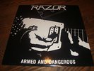 Razor - Armed And Dangerous - NM OG 1984 Voice Records mini lp - RARE Cdn metal