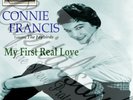 50S BOBBY SOX POP MGM CONNIE FRANCIS MY FIRST REAL LOVE PICTURE SLEEVE