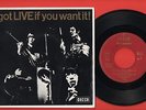 EP ? ROLLING STONES ? GOT LIVE IF YOU WANT IT ? DECCA DX 2370,D - PRESSUNG,1965