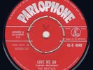 BEATLES - Love Me Do / P.S. I Love You - RED Parlophone UK - MGB issue
