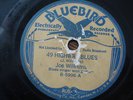Joe Williams 49 Highway Stepfather Blues rare Bluebird prewar 78rpm