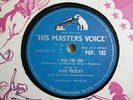 Elvis Presley 78 HMV Heartbreak hotel/I was the one 1956 POP 182
