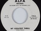 Northern Soul 45 JO ELLYN My Greatest Thrill ALFA HEAR