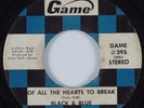 Sweet Soul 45 BLACK & BLUE Of All The Hearts to Break GAME HEAR