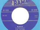 R&B - DOO-WOP - THE CROWS on RAMA - 