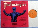 WILHELM FURTWÄNGLER Franck Symphony in D   ORIG Decca LXT 2905 UK-1950s LP  EX+