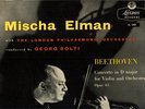 MISCHA ELMAN BEETHOVEN VIOLIN CONCERTO LONDON LL 1257