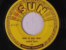 WARREN SMITH: Rock 'n' Roll Ruby / I'd Rather Be Safe Than Sorry 45 (promo stam